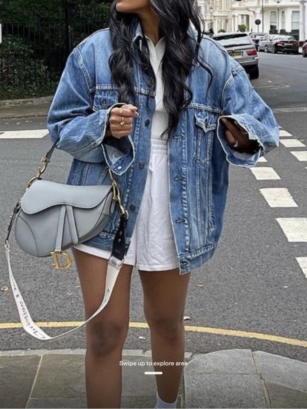 Hidden Jeans - Light Blue oversized distressed Denim Jean Jacket -